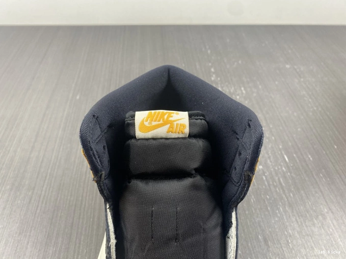 Yellow 1 Air 555088-711 High Toe OG Jordan 0822
